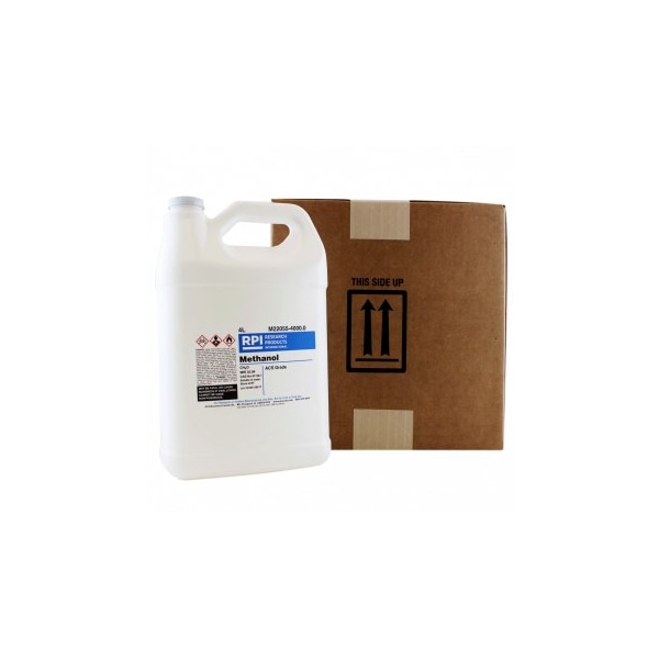Methanol (ACS), 4 L 4/CS, 4PK